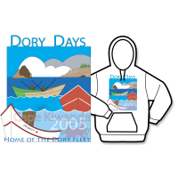 2005 Dory Days Poster Hoodie