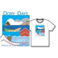 2005 Dory Days Poster Tee Shirt