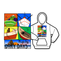 2008 Dory Days Poster Hoodie