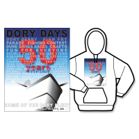2009 Dory Days Poster Hoodie