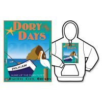 2011 Dory Days Poster Hoodie