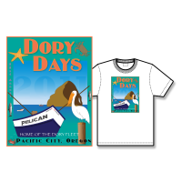 2011 Dory Days Poster Tee Shirt