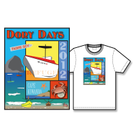 2012 Dory Days Poster Tee Shirt