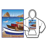 2013 Dory Days Poster Hoodie