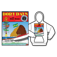 2016 Dory Days Poster Hoodie