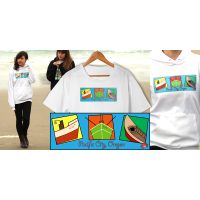 Pacific City Dorys on Tee's, Racerbacks, Mock Turtlenecks and Hoodies