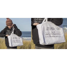 Shore Birds No.1 Canvas Tote by Rod Whaley