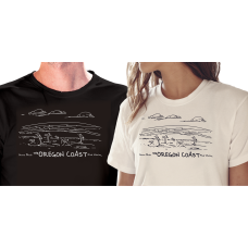 Shore Birds No.7 T-Shirt by Rod Whaley